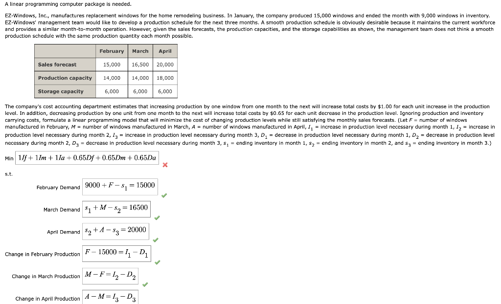 solved-a-linear-programming-computer-package-is-chegg