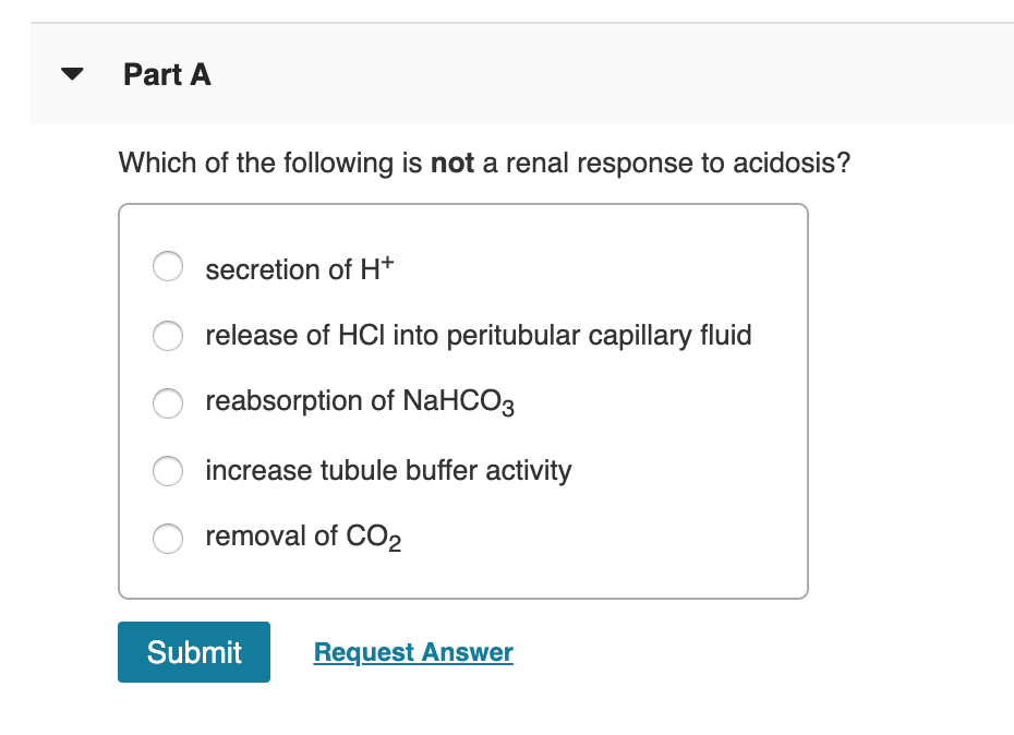 Solved - Part A Which Of The Following Is Not A Renal | Chegg.com Solved - Part A Which Of The Following Is Not A Renal | Chegg.com