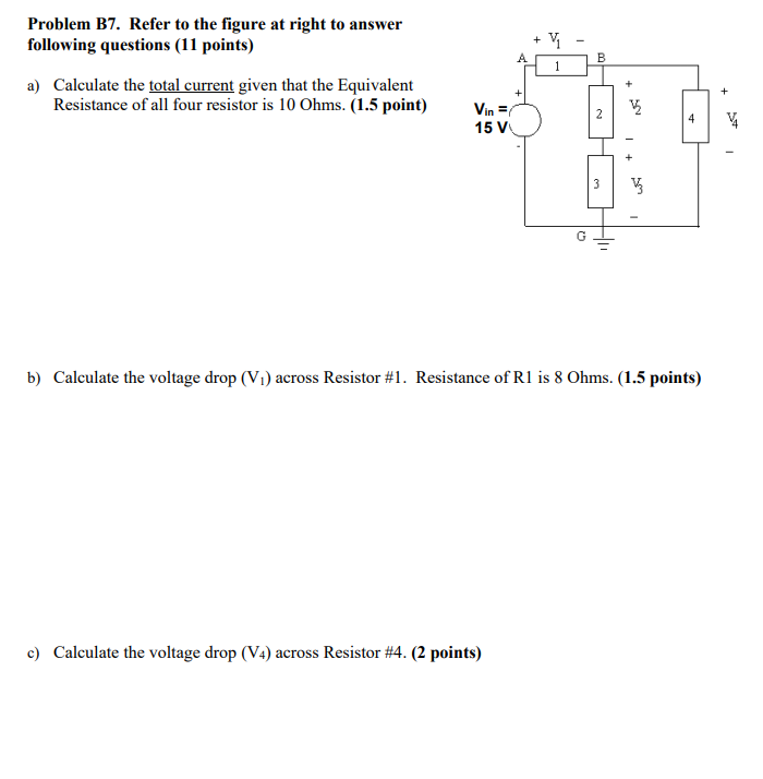 Solved + A B Problem B7. Refer To The Figure At Right To | Chegg.com