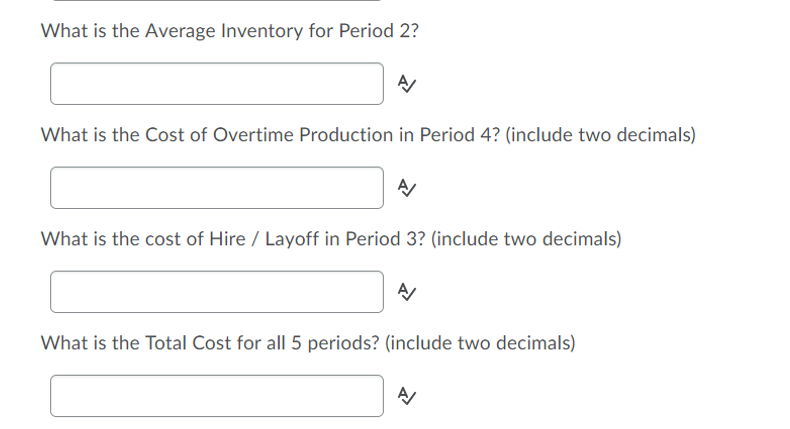 Solved 1 Management Instructions 41 Ending inventory target | Chegg.com