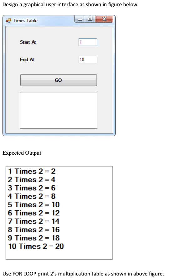 General User Interface