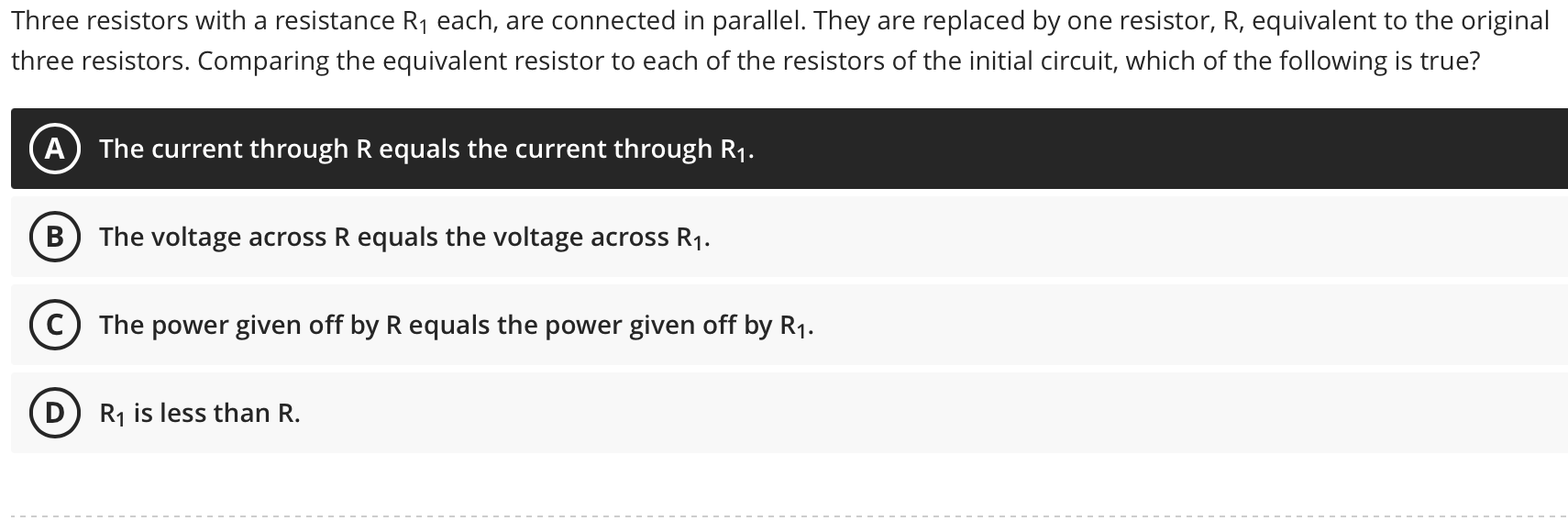 Solved 1) The electric current as a function of voltage of a | Chegg.com