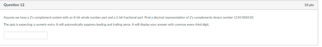 Solved exact format of the answer that is required of this | Chegg.com