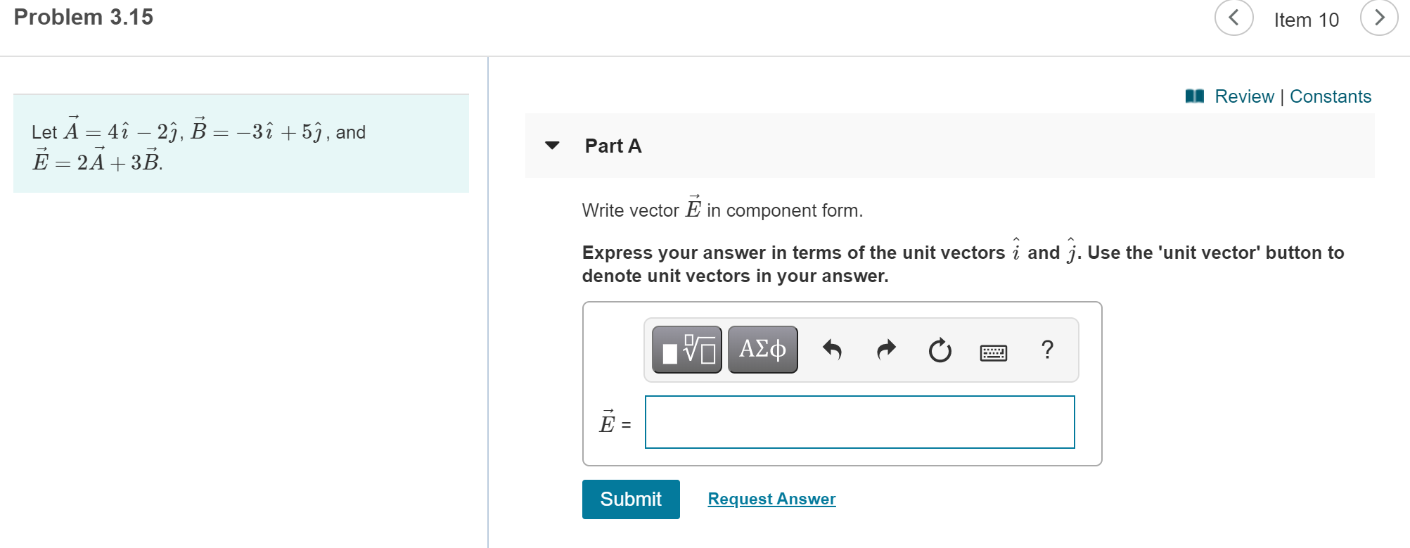 Solved Let A 4i 2ȷ A 4i 2ȷ B 3i 5ȷ B 3i 5ȷ Chegg Com