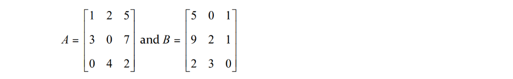 Solved 2. Advanced Matrix Operations (20 points) a. For | Chegg.com