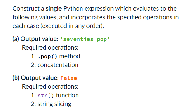 solved-construct-a-single-python-expression-which-evaluates-chegg