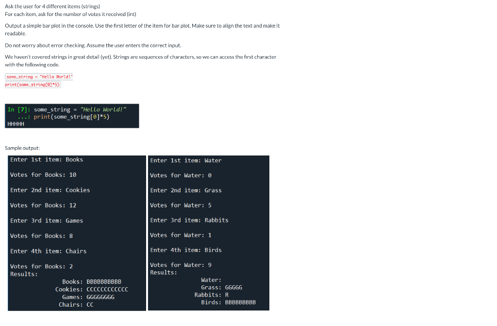 Solved Programming language : Python Requirement: please use | Chegg.com