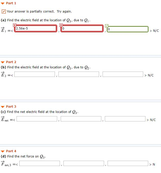 Solved Question 1 At A Particular Moment Three Charged P Chegg Com