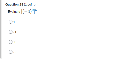 Solved Question 19 (1 point) Which statement is not true? | Chegg.com