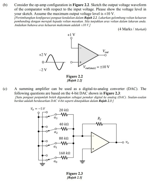 Solved Consider The Op-amp Configuration In Figure 2.2. | Chegg.com