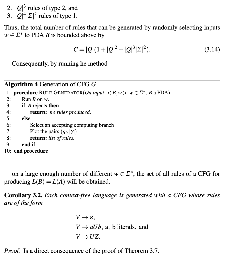 Solved If A Is A Pushdown Automaton Then L A Is A Context Free Language Pr Solutioninn