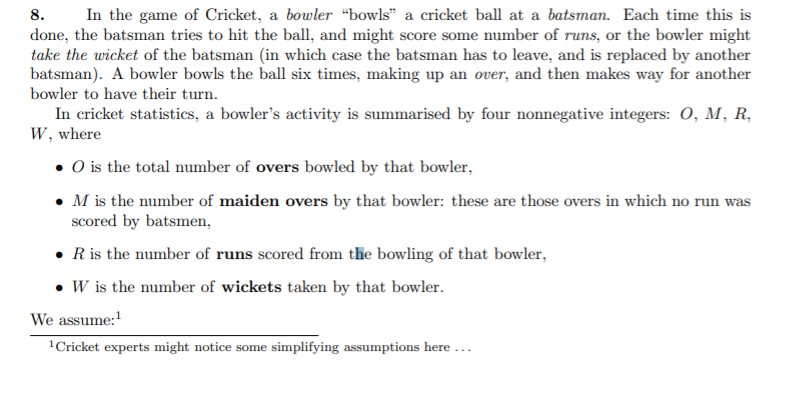 Solved 8 In The Game Of Cricket A Bowler Bowls A Cricket Chegg Solved 8 In The Game Of Cricket A Bowler Bowls A Cricket Chegg