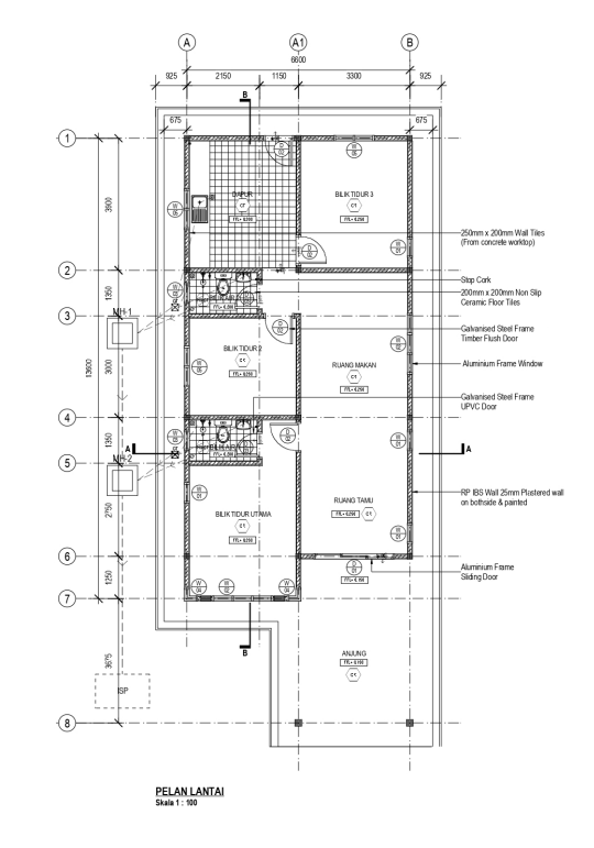 Full architectural drawing discount set