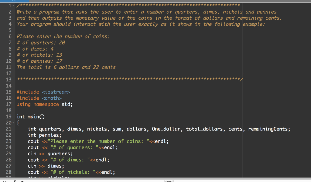 Solved Anyone Can Check My Code I M Learning C Online Chegg Com
