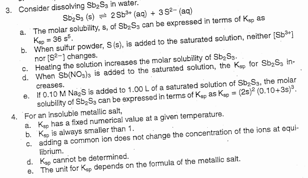 Solved The Answers Are: 3. B, E 4. A, B, E I Need The | Chegg.com