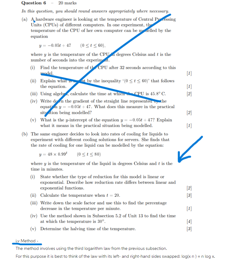 Solved I NEED HELP WITH PART B ONLY Method in section iv. | Chegg.com