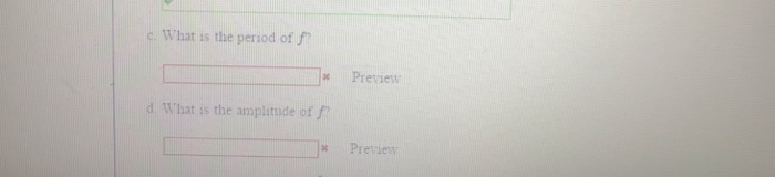 Solved Consider the function f(0) 3 sin(29) where θ | Chegg.com