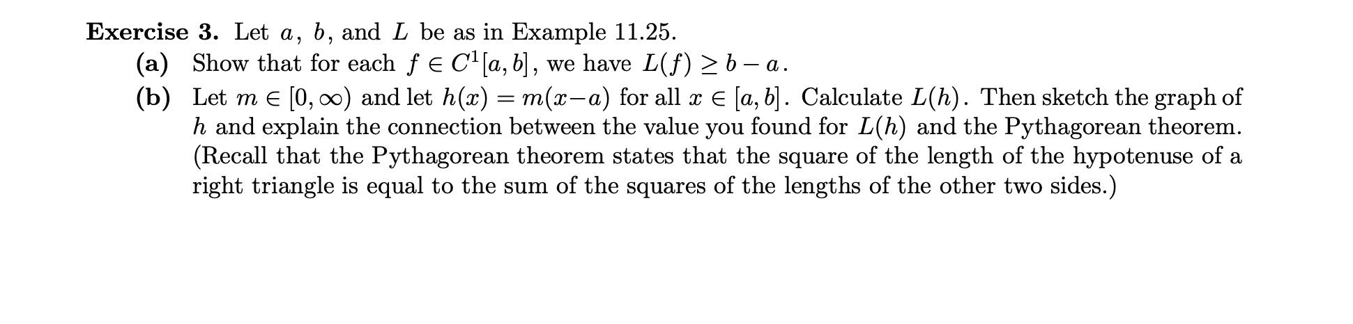 Solved Exercise 3. Let A,b, And L Be As In Example 11.25. | Chegg.com