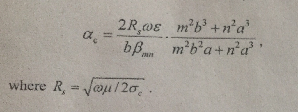 Solved 4. Calculate the frequency at which the attenuation | Chegg.com