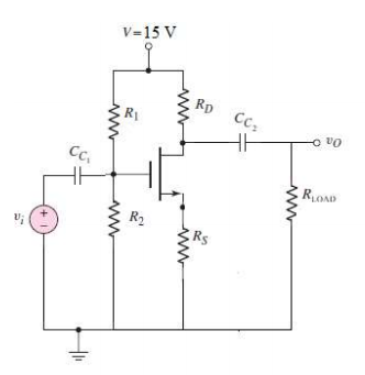 Question 1: Design a Common Source Amplifier with the | Chegg.com