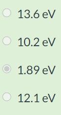 Solved The first three energy levels of the hydrogen atom | Chegg.com
