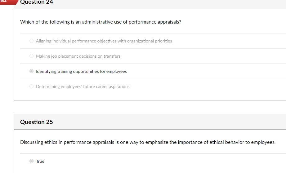 Solved Which of the following is an administrative use of | Chegg.com