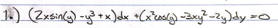 Solved Please solve the following differential equation. | Chegg.com