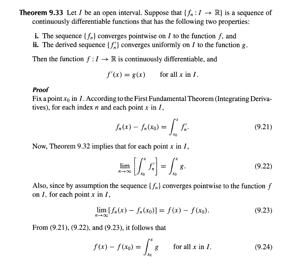 5 Under The Assumptions Of Theorem 9 33 Show Tha Chegg Com