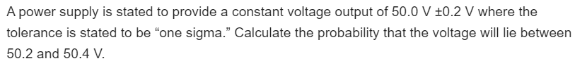 Solved A power supply is stated to provide a constant | Chegg.com