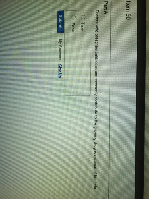 Solved Item 47 Part A You can obtain pubic lice from lying