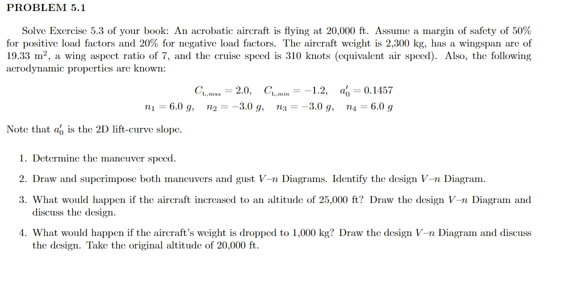 PROBLEM 5.1 Solve Exercise 5.3 of your book: An | Chegg.com