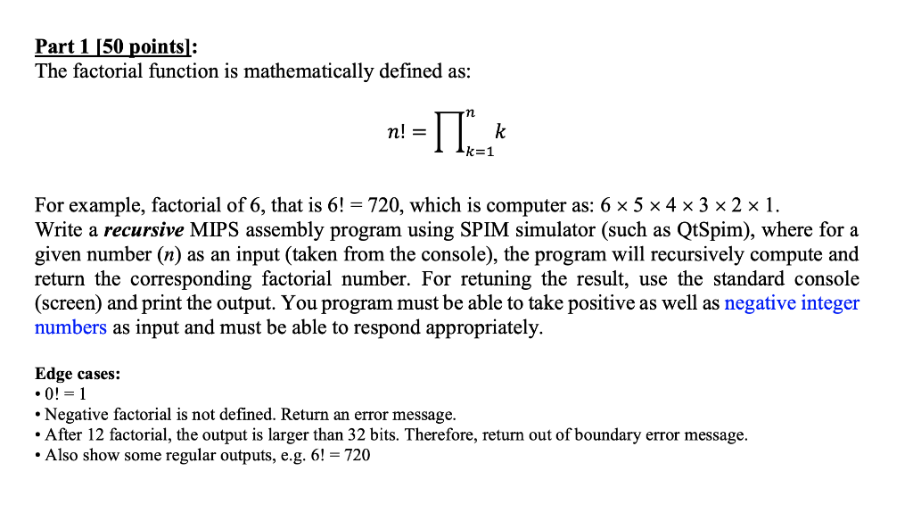 solved-part-1-50-points-the-factorial-function-is-mat