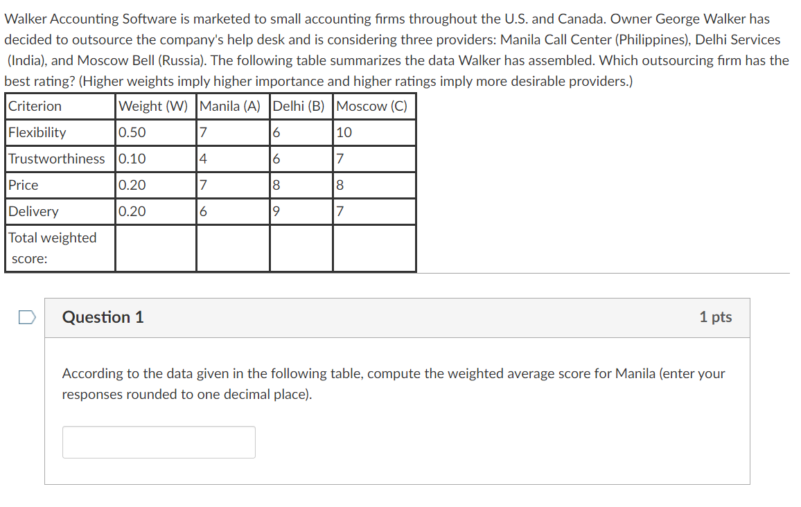 Solved Walker Accounting Software is marketed to small | Chegg.com