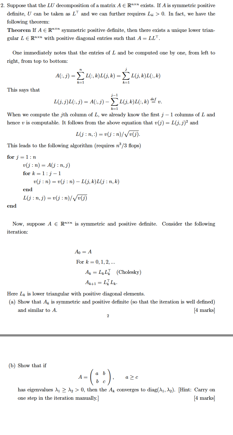 Solved The Problem Is Based On Numerical Analysis, Please Do | Chegg.com