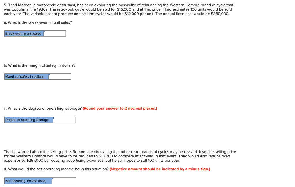 Solved 2. Change All Of The Numbers In The Data Area Of Your | Chegg.com