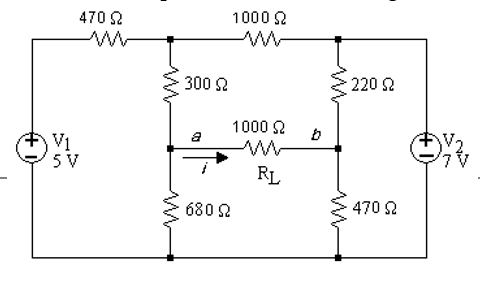 Solved Calculate RL using Thevenin | Chegg.com