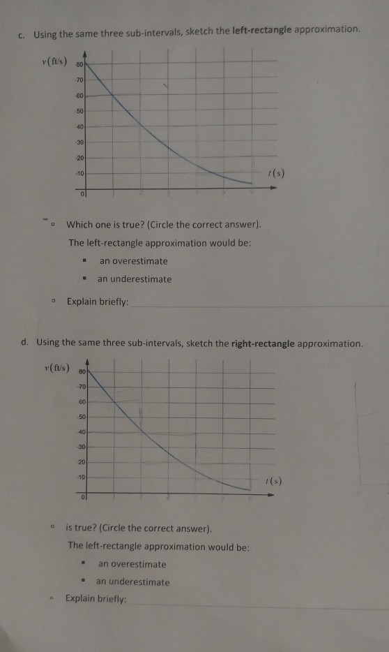 Solved 1. The velocity graph of a braking car is given. 1 ) | Chegg.com