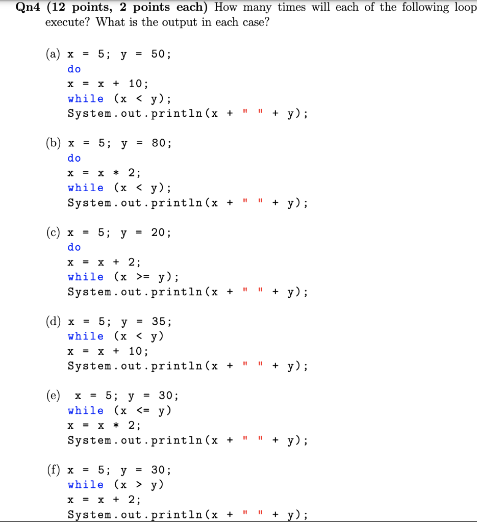 Loop x amount 2025 of times java