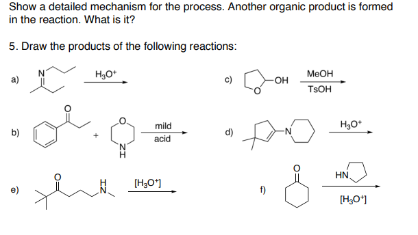 Solved Show a detailed mechanism for the process. Another | Chegg.com