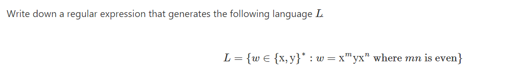 Solved Write down a regular expression that generates the | Chegg.com