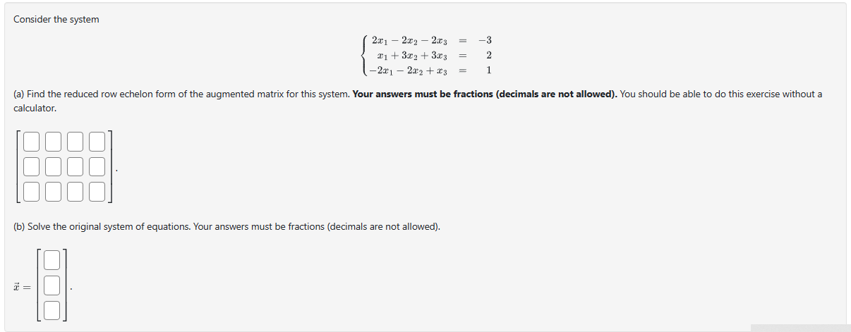 Solved Consider The System | Chegg.com