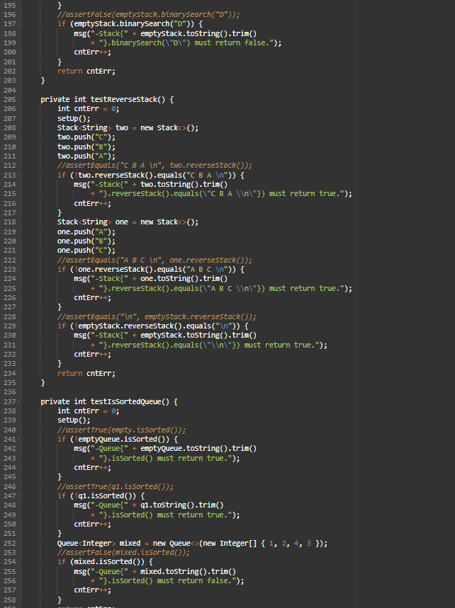 Solved Stack mixed = new Stack (new Integer | Chegg.com