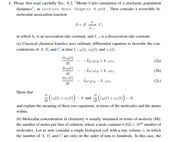 Solved 4. Please first read carefully Sec. 8.2. "Monte Carlo | Chegg.com