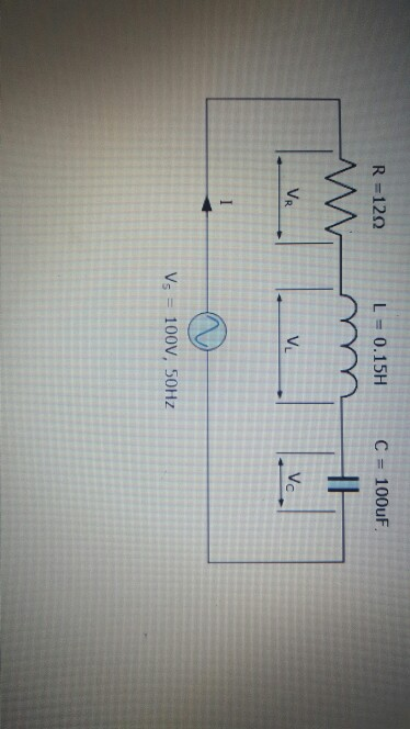 Solved Determine the following for the circuit shown in the | Chegg.com