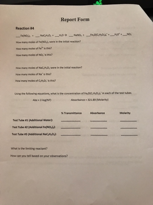 Solved The first two pages is the data i collect in lab. I’m | Chegg.com