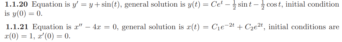 Solved Differential equations LHS. RHS. Derivatives by hand | Chegg.com