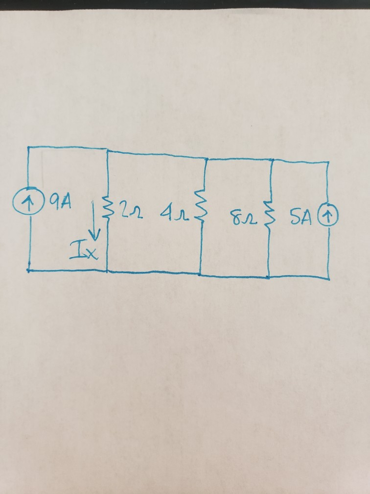 Solved use current dividers to find the current through the | Chegg.com