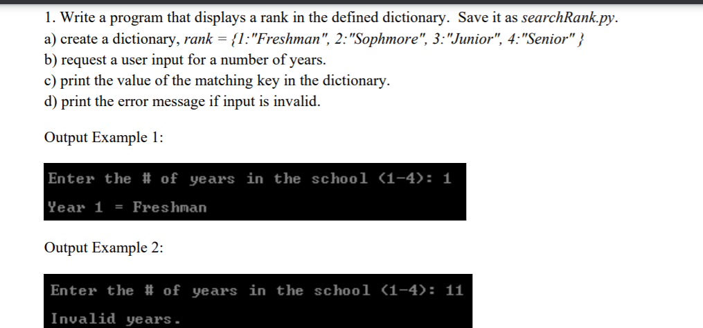 Solved can you follow the question format this is a python | Chegg.com