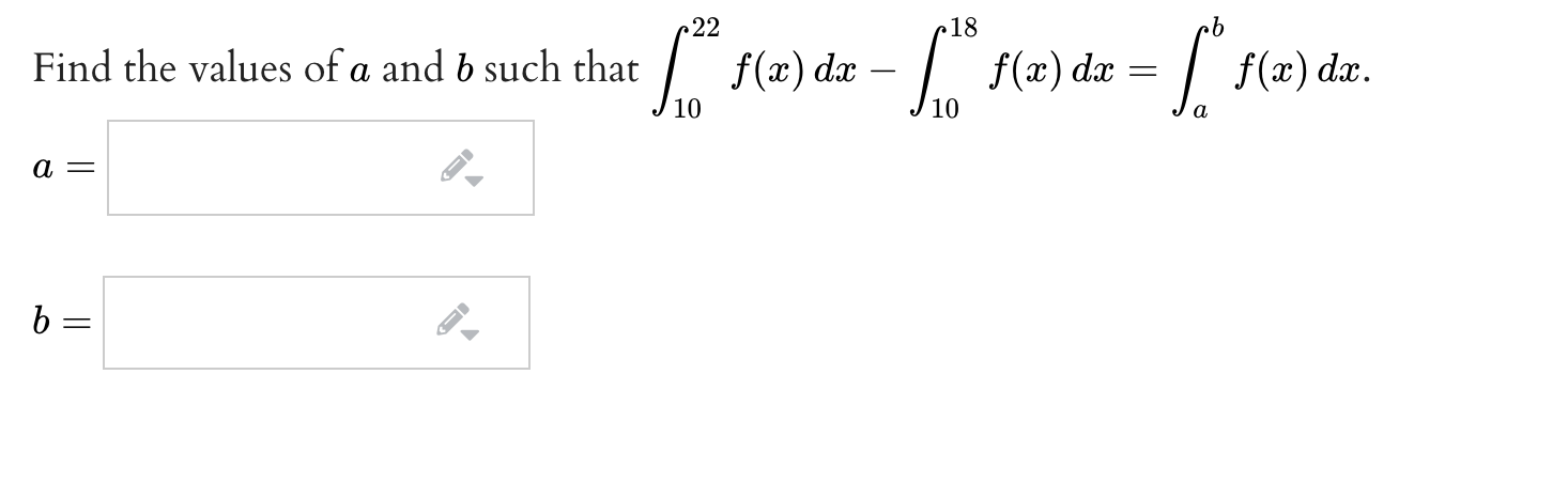Solved Find the values of a and b such that © Any dis – " | Chegg.com