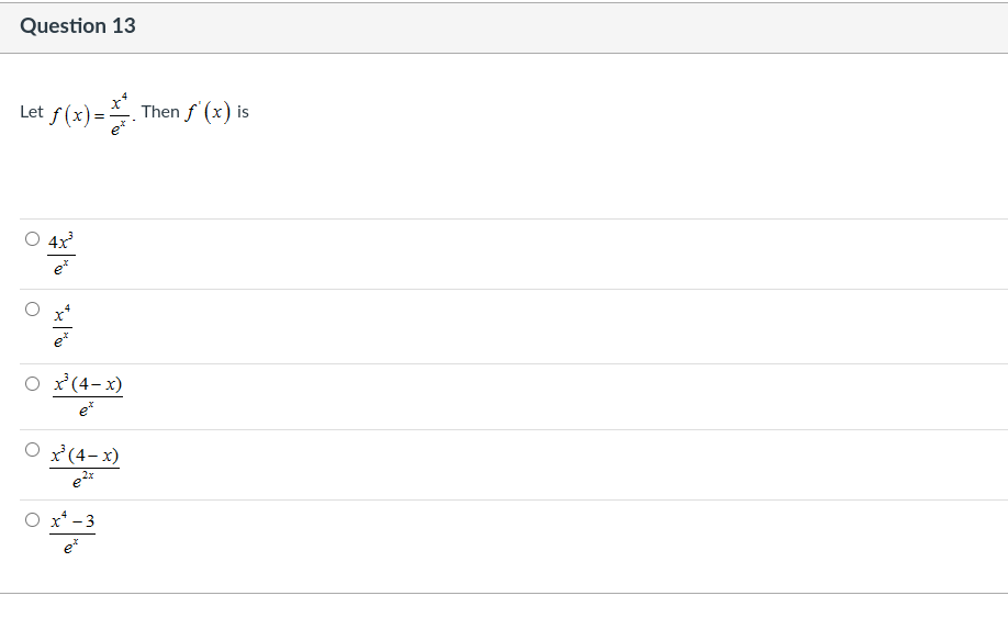 solved-let-f-x-exx4-then-f-x-is-chegg
